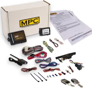 MPC Complete 2-Way LCD Remote Start Kit with Keyless Entry and Data Module Compatible with Ford F-450 2008-2010