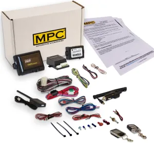 MPC Complete 2 Way LCD Remote Start with Keyless Entry Kit Compatible with Ford Explorer 2001 - Gas