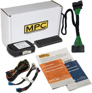 MPC Plug N Play Remote Starter with Smartphone Control Compatible with 2013-2019 Lincoln MKZ |Gas| |Push to Start| with T-Harness - Factory Key Fob Activated
