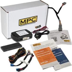 MPC Remote Start with Smartphone Control Compatible with 2019-2023 Chrysler 300 - T-Harness - Smartphone or Factory Key Fob Activated - FlashLink Updater