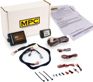 MPC Remote Starter Compatible with 2009-2014 Acura TL |Gas| |Key to Start| with T-Harness - (2) Extended Range 5-Button 1-Way Remotes - Up to 1,500 ft - Firmware Preloaded