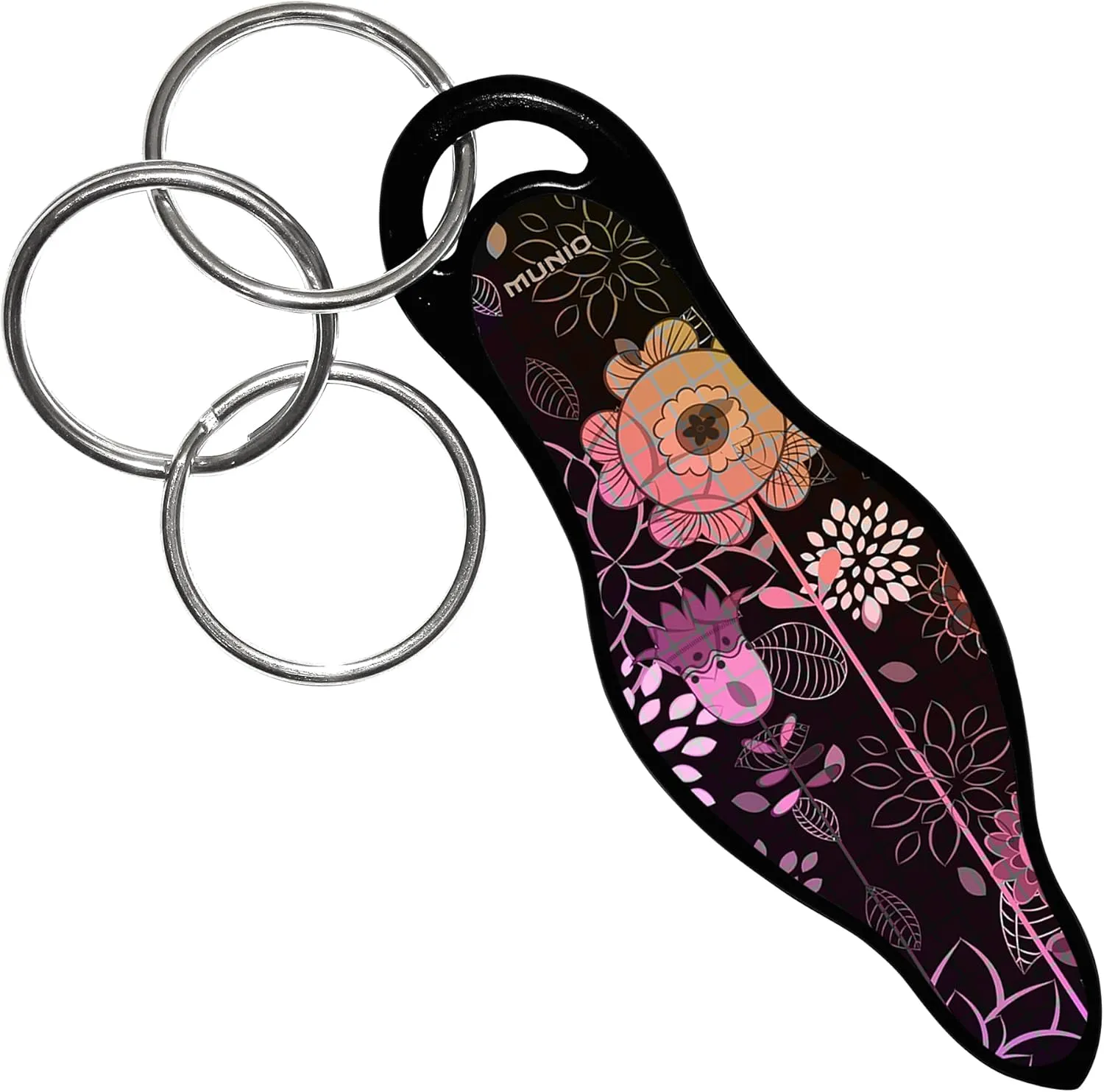 MUNIO Original Self Defense Keychain Kit - Self Protection Personal Safety Essentials, Portable Defense Kubotan