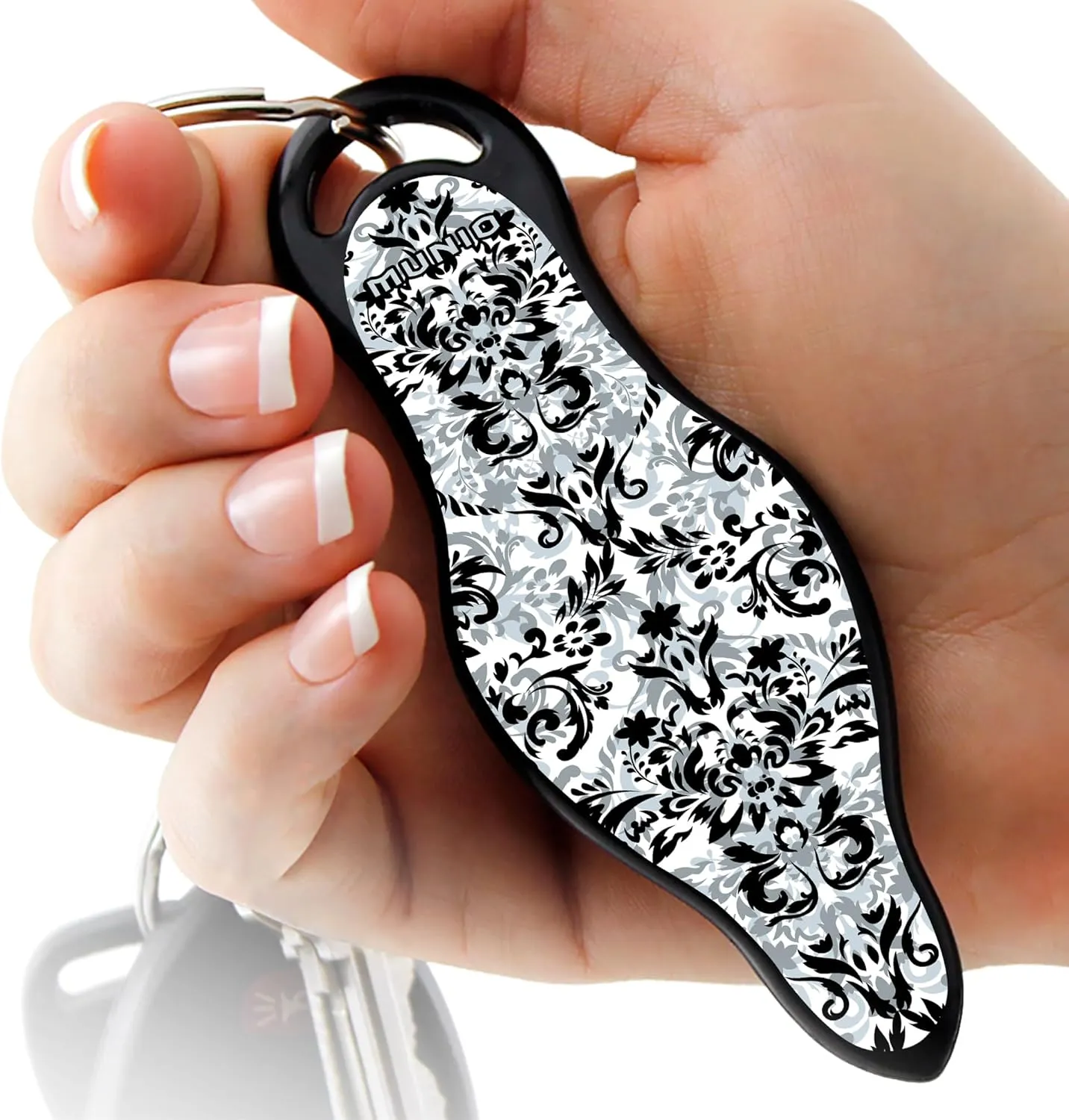 MUNIO Original Self Defense Keychain Kit - Self Protection Personal Safety Essentials, Portable Defense Kubotan