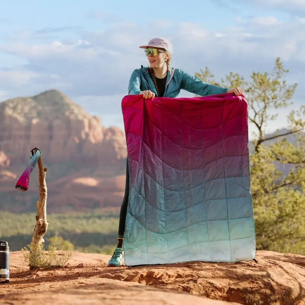 Nanoloft Puffy Blanket Travel