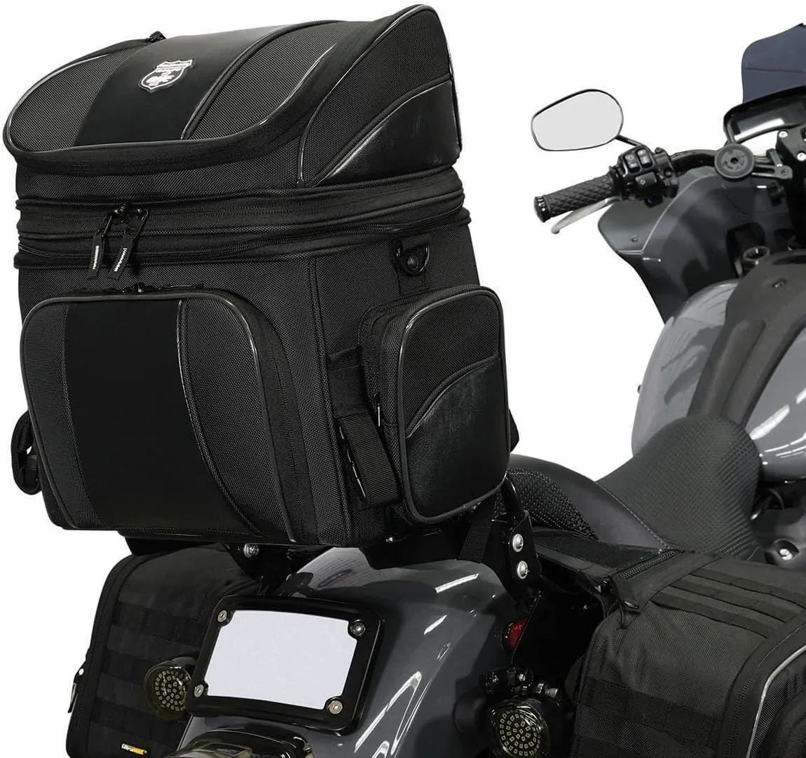 Nelson-Rigg Route 1 Getaway 2.0 Backrest Rack Bag