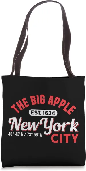 New Yorker The Big Apple For Travellers And Tourists Tote Bag
