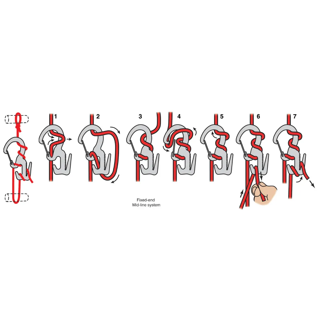 Nite Ize Figure 9 Carabiner Rope Tightener - Large - Black