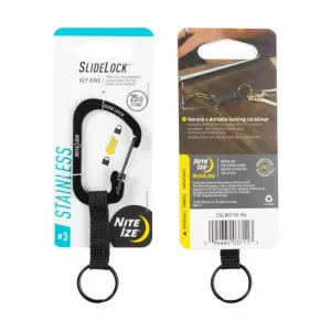 Nite Ize SlideLock Key Ring Stainless Steel