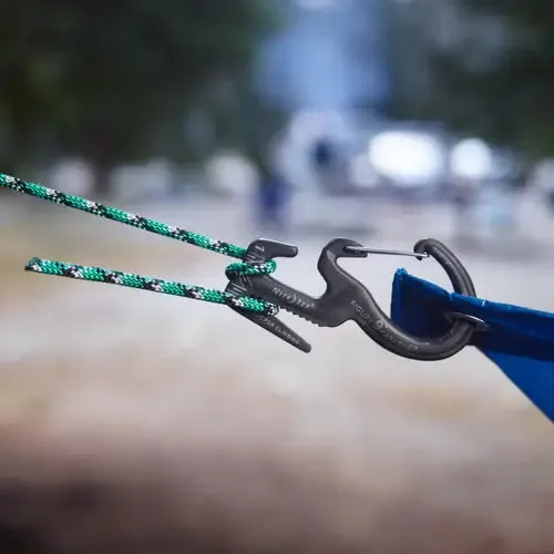 NIteIze Figure 9 Carabiner Rope Tightener - Black