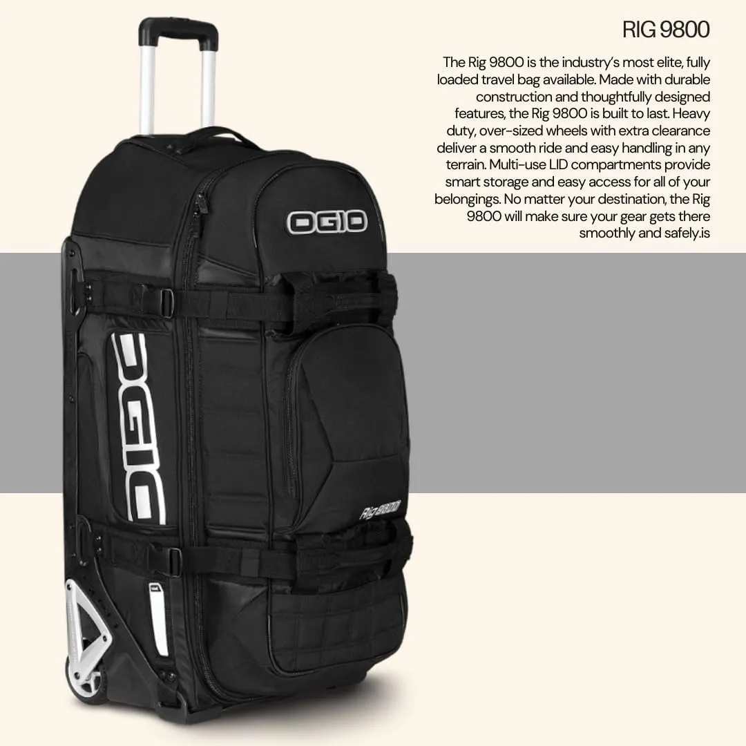 OGIO Rig 9800 Wheeled Suitcase (Gear Bag, Checked Luggage)