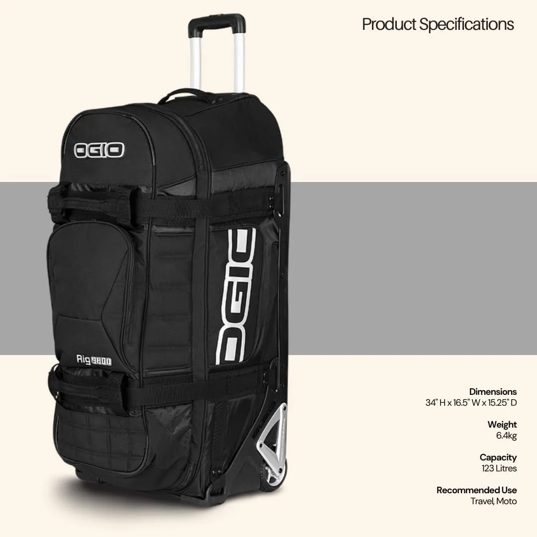 OGIO Rig 9800 Wheeled Suitcase (Gear Bag, Checked Luggage)