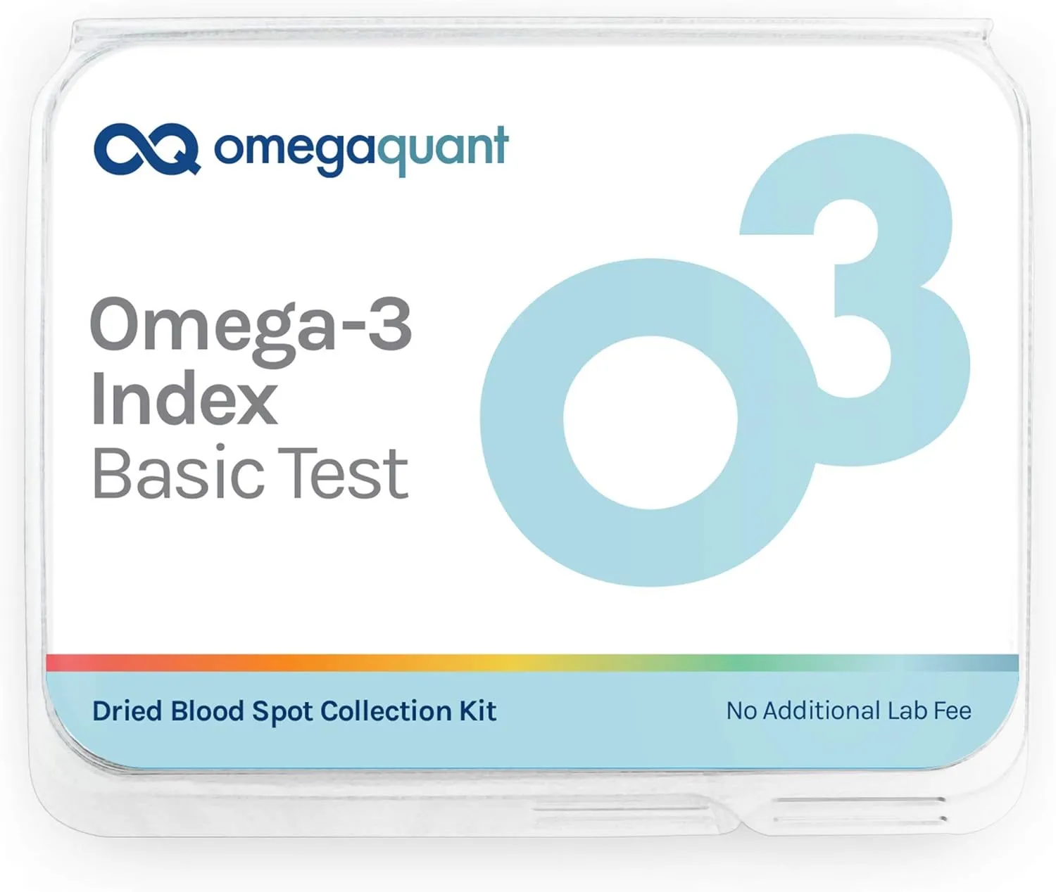 Omega-3 Index Basic - The Original Omega-3 Blood Test Kit with one Drop of Blood Home Kit, Includes Blood Collection Kit | 1 Omega-3 Test Kit