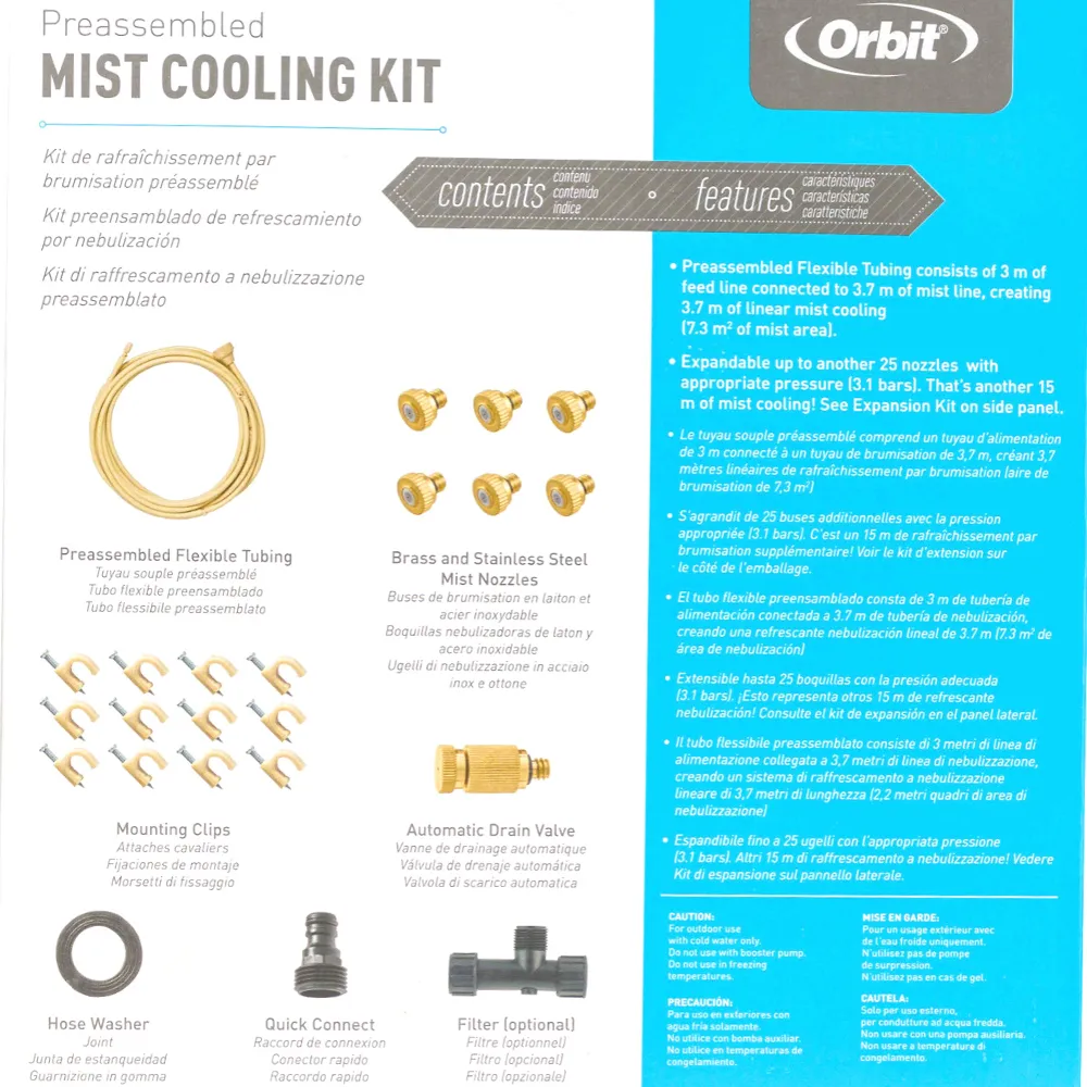 Orbit Arizona Brass Misting Nozzles