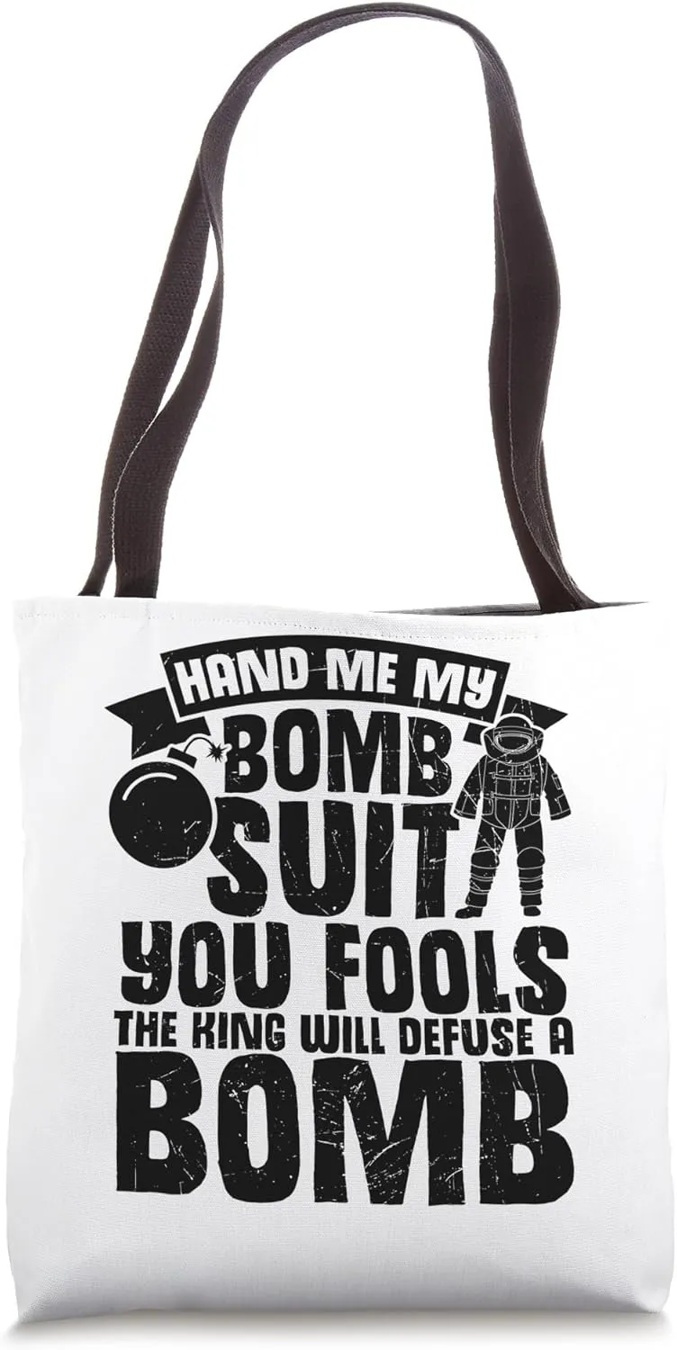 Ordnance Corps Explosive Ordnance Disposal US EOD Technician Tote Bag