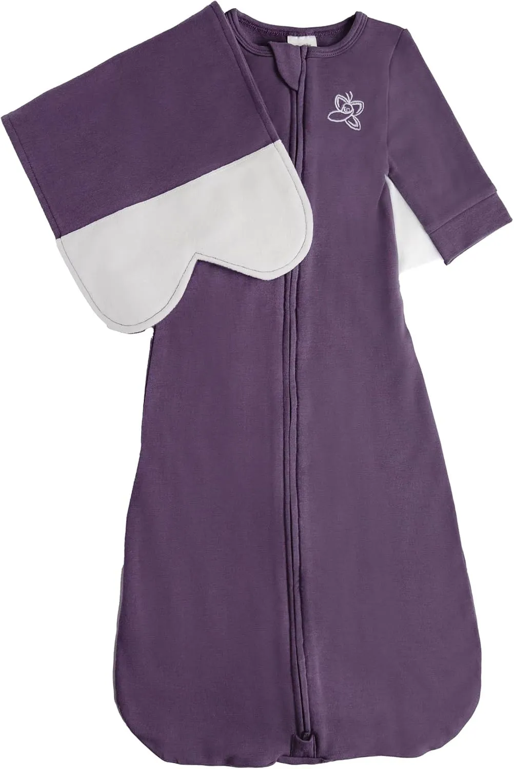 Organic Cotton Blend, All-in-One Sleep Sack Training System for Newborn Infant Baby