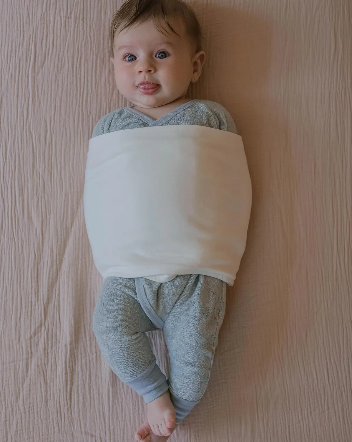 Organic Cotton Blend, All-in-One Sleep Sack Training System for Newborn Infant Baby