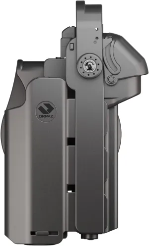 Orpaz T40 G17 Holster with Light, Level II/Level III OWB Light Bearing Holster Compatible with Glock 17, Fits Most Lights, Lasers, Sights and Optics