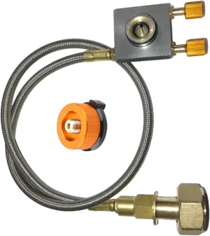 Outdoor Camp Stove Refill Adapter Versatiles Canister Connectors for Easy Conversion