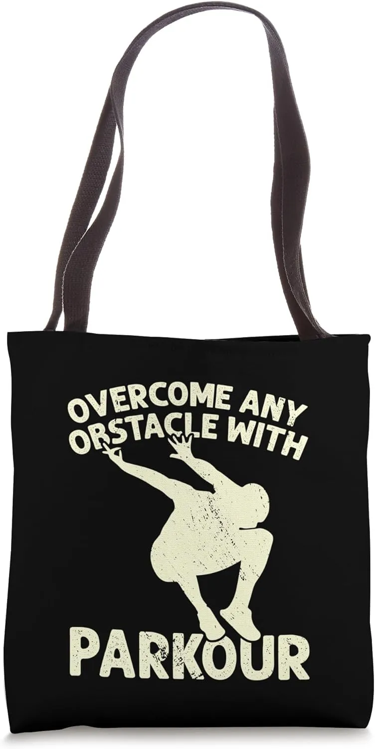 Overcome Any Obstacle With Parkour Tote Bag