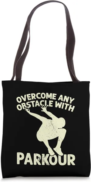 Overcome Any Obstacle With Parkour Tote Bag