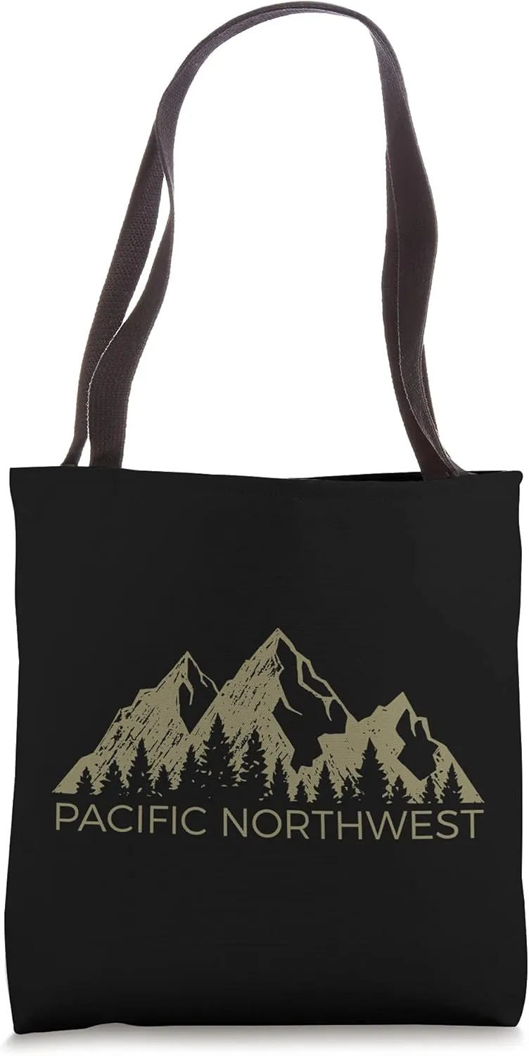 Pacific Northwest Mountain | PNW Pacific Northwest Tote Bag