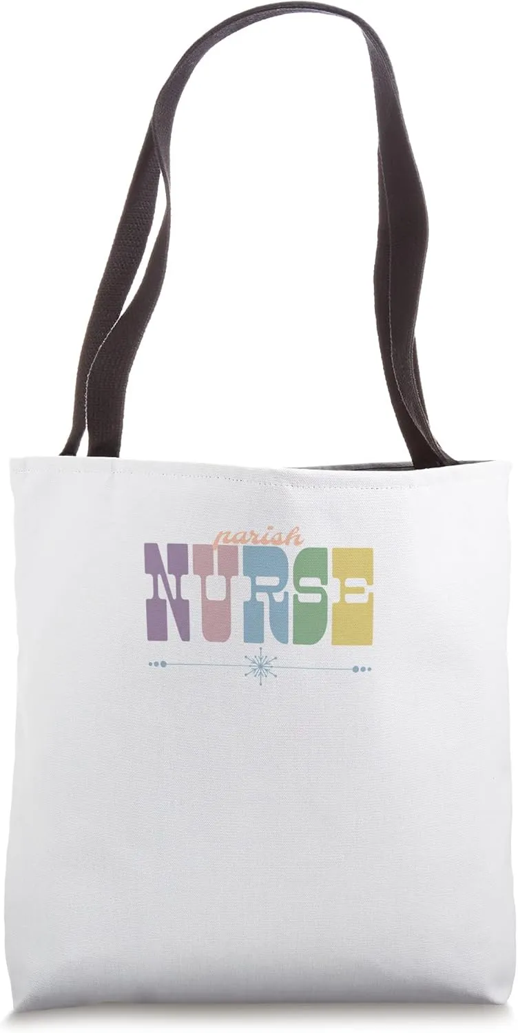 Parish Nurse Gift Nursing Squad Appreciation Religious Tote Bag