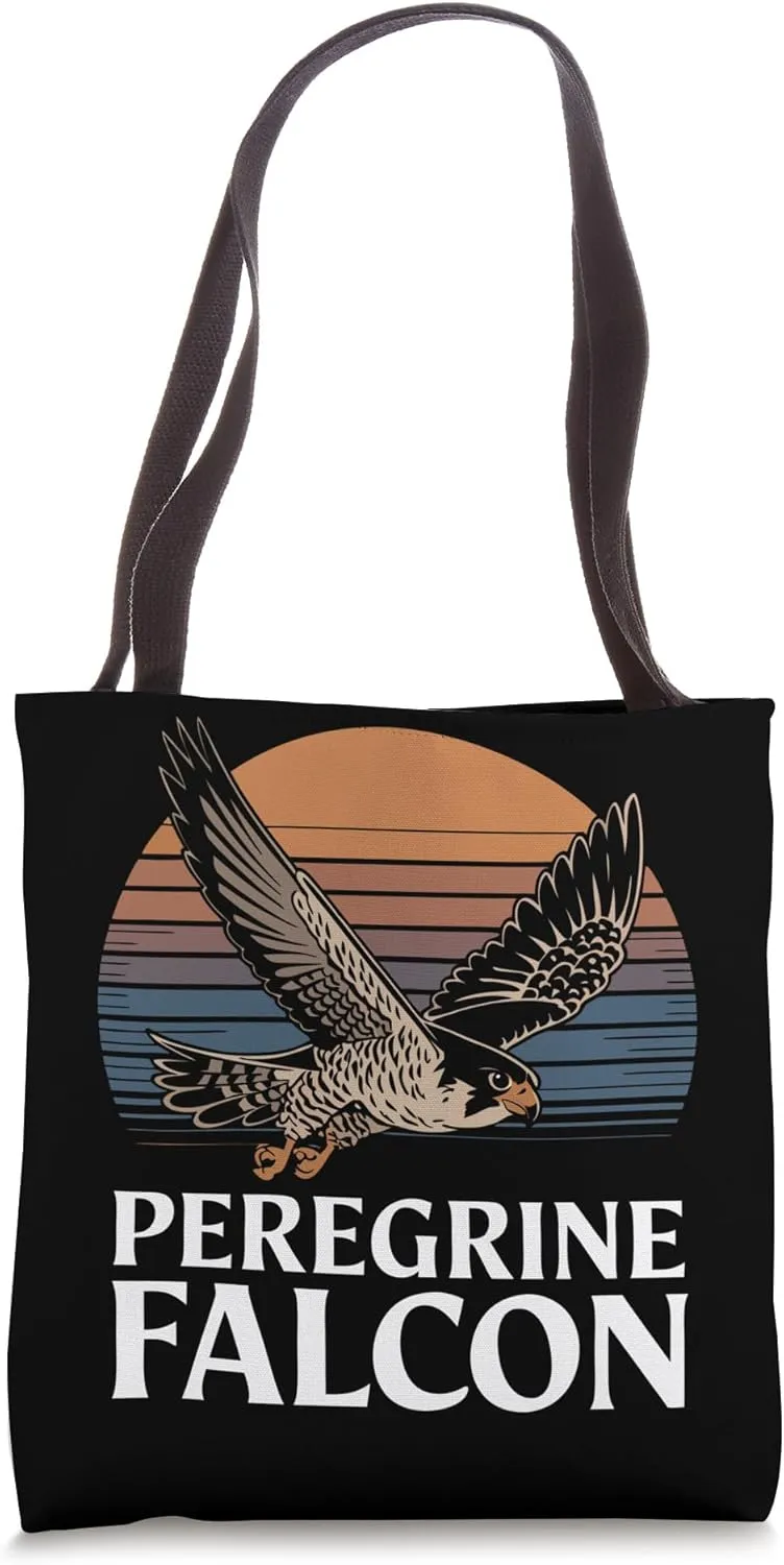 Peregrine Falcon Bird Of Prey Falcon Tote Bag