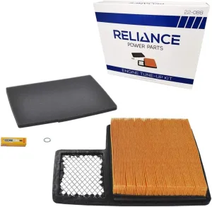 Performance Plus Carts Golf Cart Tune Up Kit Compatible with Yamaha Drive2 4-Cycle Gas Golf Carts | Engine Maintenance Kit | Includes Air Filter, Foam Pre-Filter, Spark Plug, Crush Washer