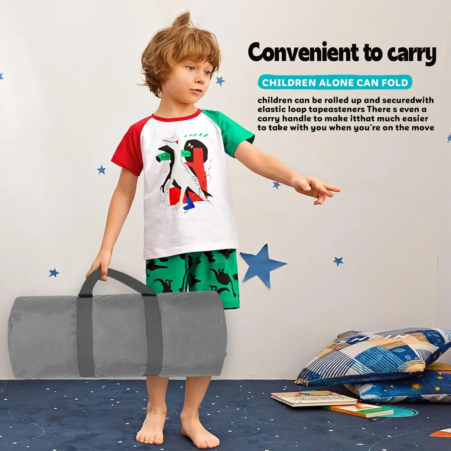 Personalized Nap Mats for Preschool, Custom Name Toddler Sleep Mats for Kids Daycare Kindergarten Car Series Portable Sleeping Bag with Pillow and Blanket for Boys Girls Easy Roll Up