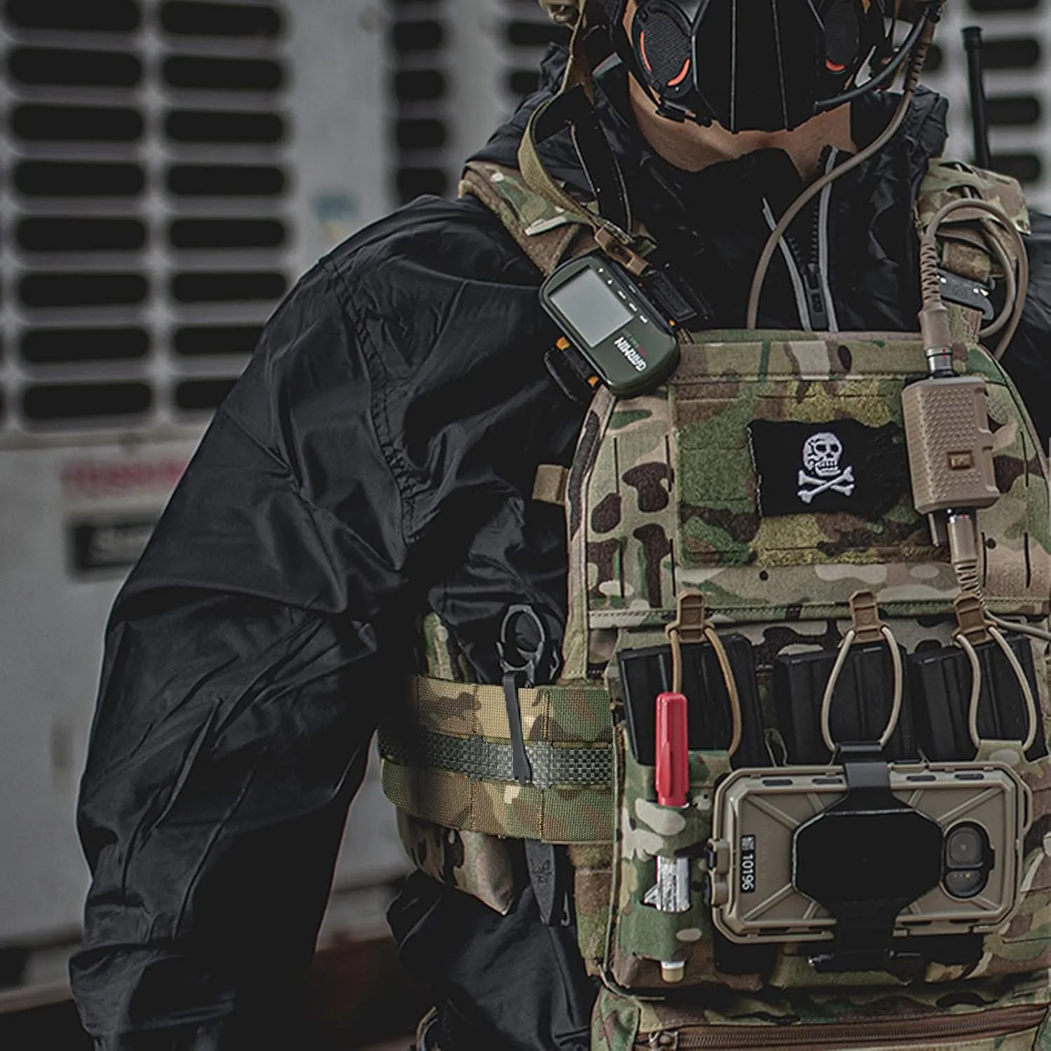 PETAC GEAR Tactical Replacement Cummerbund, Laser Cutting Tegris Cummerbunds,3" Rigid MOLLE Tactical Kit