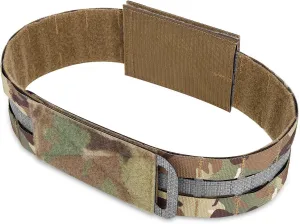 PETAC GEAR Tactical Replacement Cummerbund, Laser Cutting Tegris Cummerbunds,3" Rigid MOLLE Tactical Kit