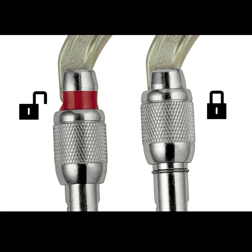 Petzl Oxan Steel Carabiner - Screwgate