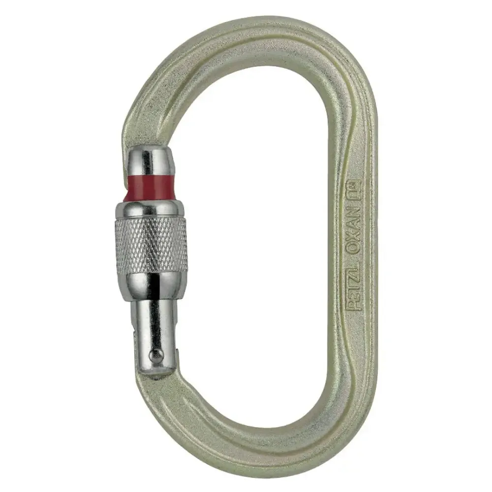 Petzl Oxan Steel Carabiner - Screwgate
