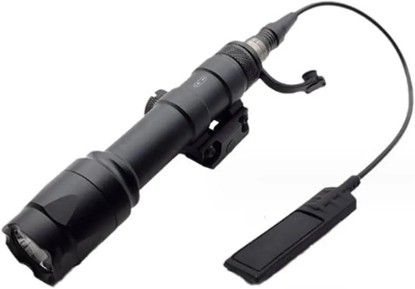 Plastic PEQ15 Box Laser Sight(with IR  Red/Green/Blue Laser   White Light), and M600C Strong Flashlight, and Modular Wire Remote Pressure Switch(SF 2.5 Plug), Combo