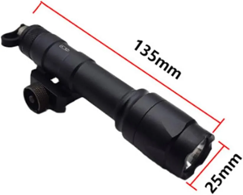 Plastic PEQ15 Box Laser Sight(with IR  Red/Green/Blue Laser   White Light), and M600C Strong Flashlight, and Modular Wire Remote Pressure Switch(SF 2.5 Plug), Combo