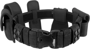 police Utility Duty Belt Rig police Molded Pouches Kit Tactical Security Guard Belt Modular Law Enforcement Military Equipment Belt 4 pack Belt Keeper
