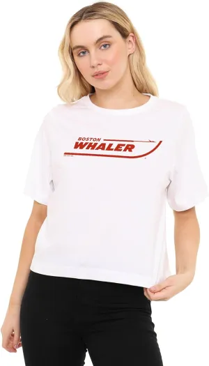 Pop Culture Logos Women's Boxy Cropped T Shirt Collection
