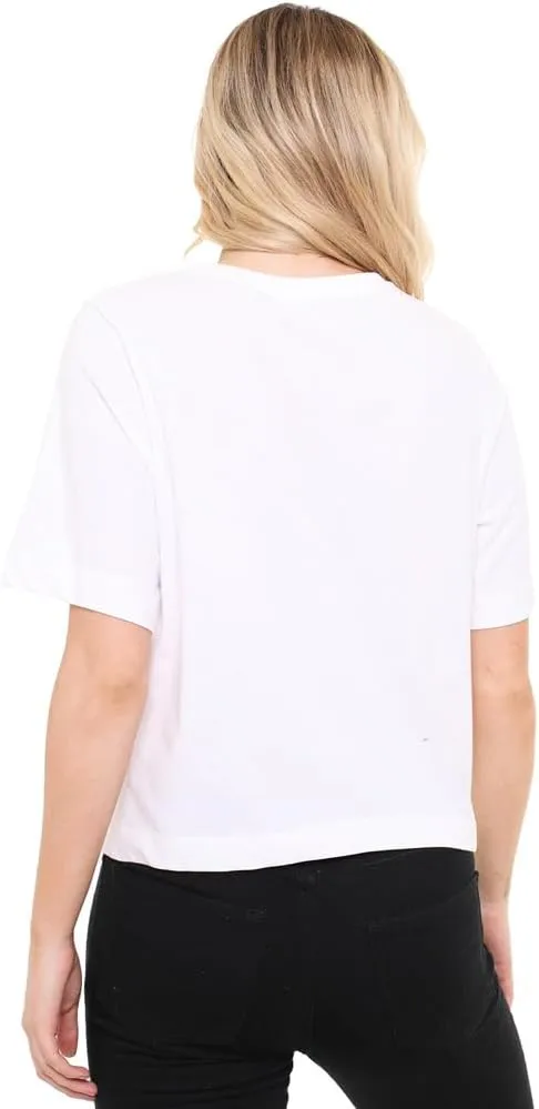 Pop Culture Logos Women's Boxy Cropped T Shirt Collection