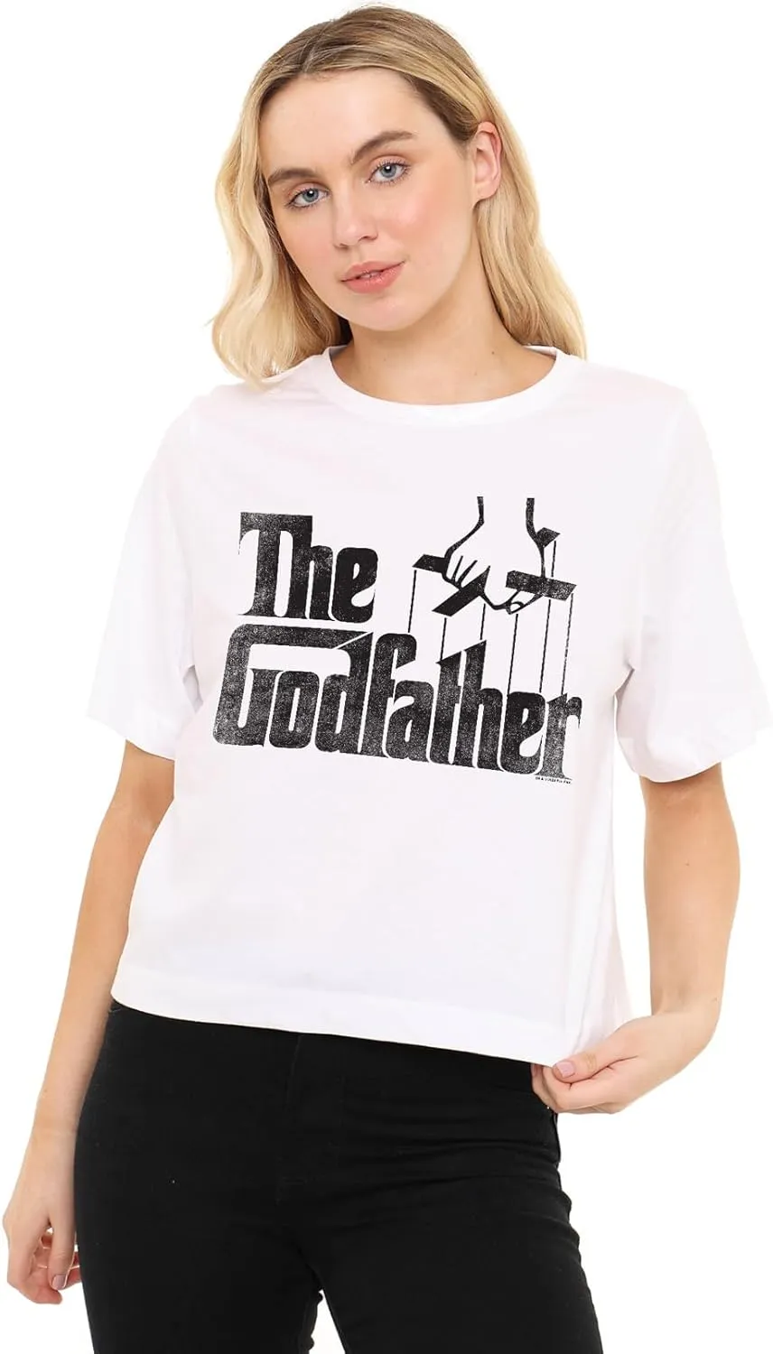 Pop Culture Logos Women's Boxy Cropped T Shirt Collection