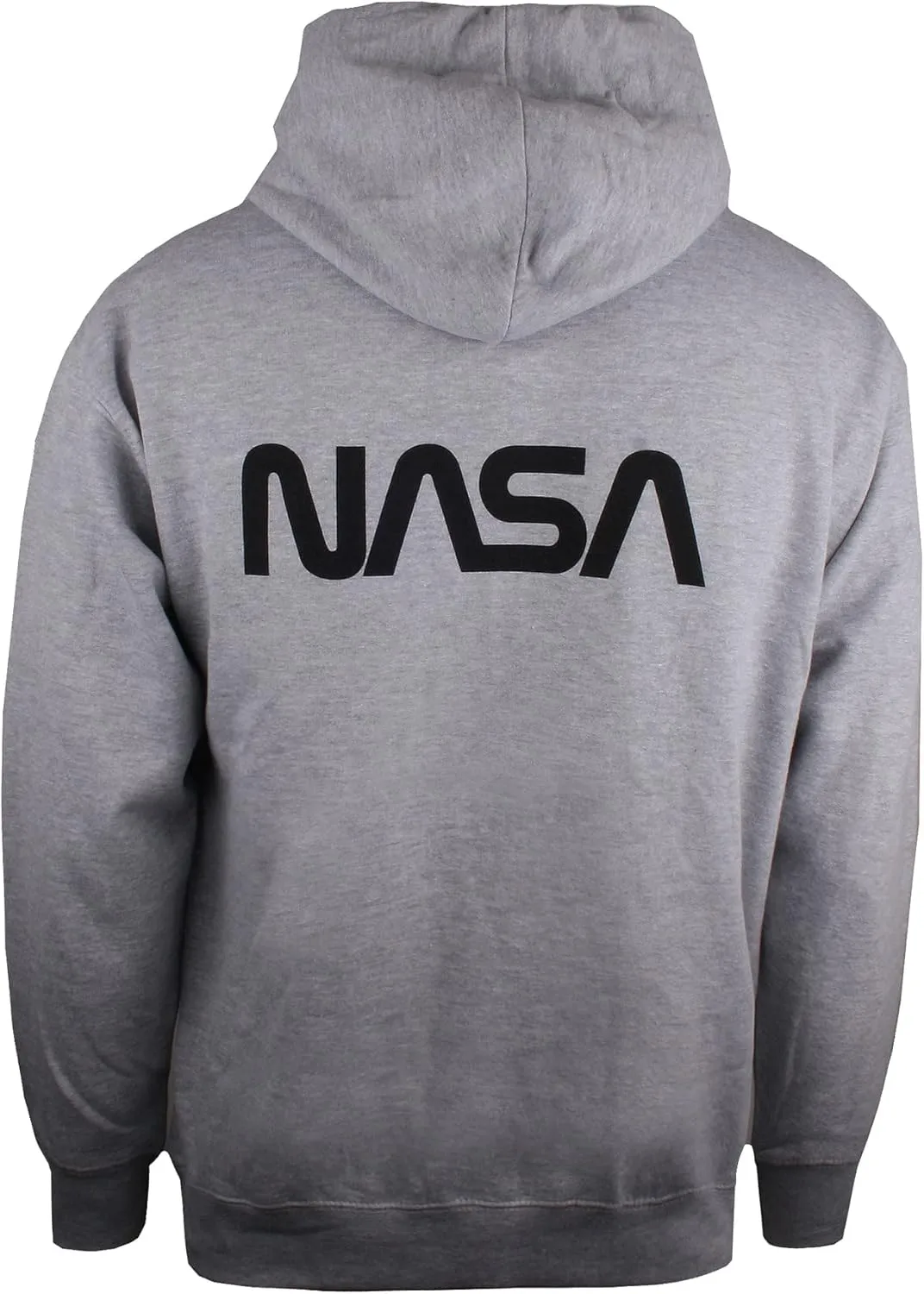 Popfunk Classic NASA Circle Logo Men's Hoodie with Front and Back Print
