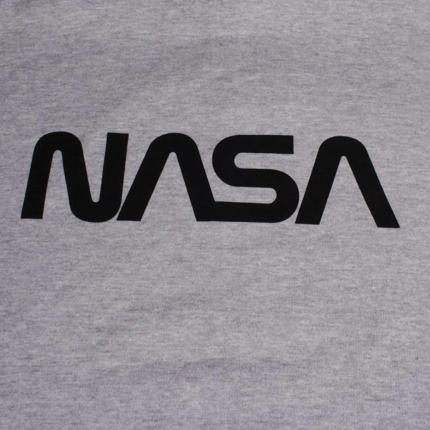 Popfunk Classic NASA Circle Logo Men's Hoodie with Front and Back Print