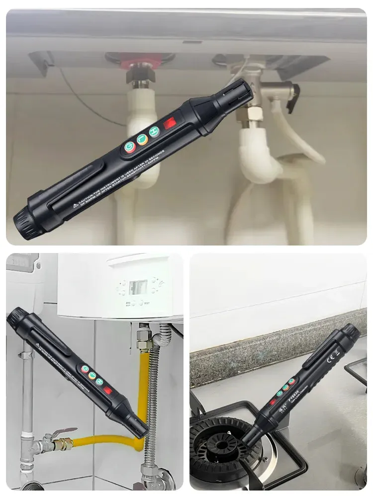 Portable Combustible Gas Leak Detector – Natural Gas Sniffer with Audible & Visual Alarm for Propane, Methane, LPG & More