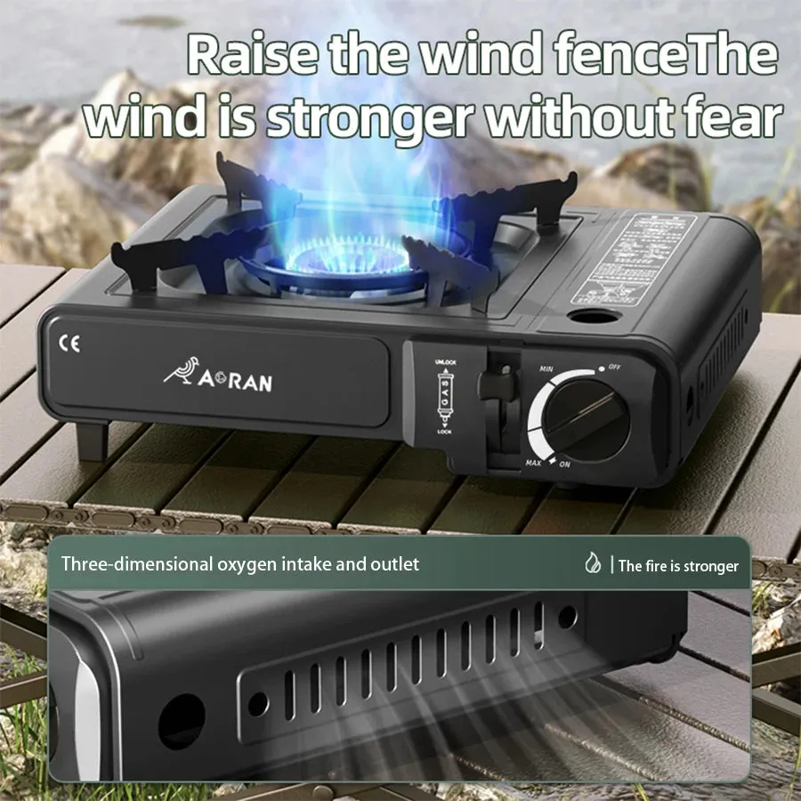 Portable Gas Stove 2900W for Camping and Barbecue