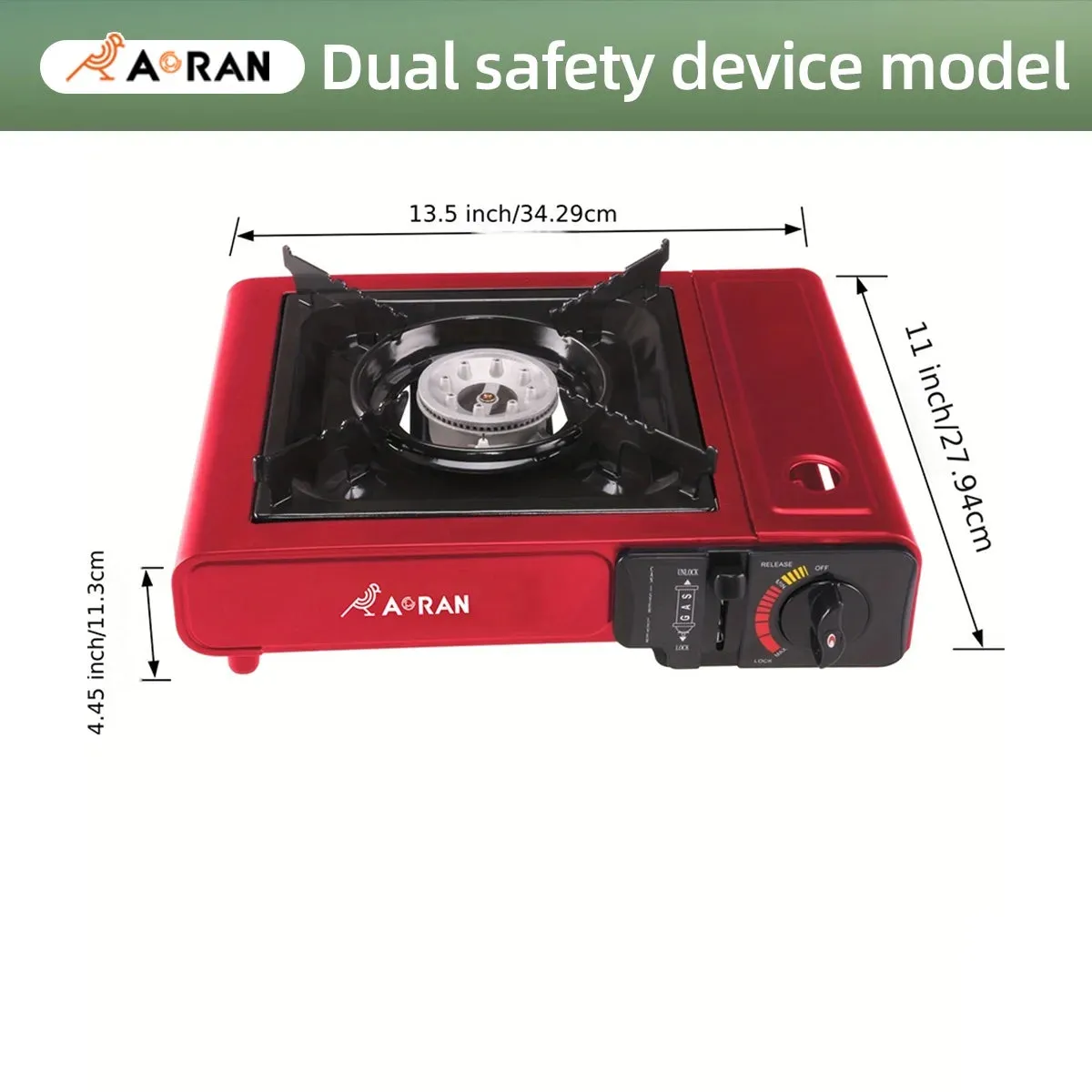 Portable Gas Stove 2900W for Camping and Barbecue