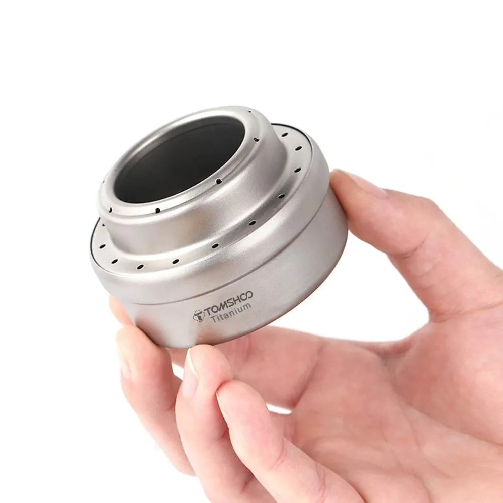 Portable Titanium Camping Stove - Lightweight Travel Stove