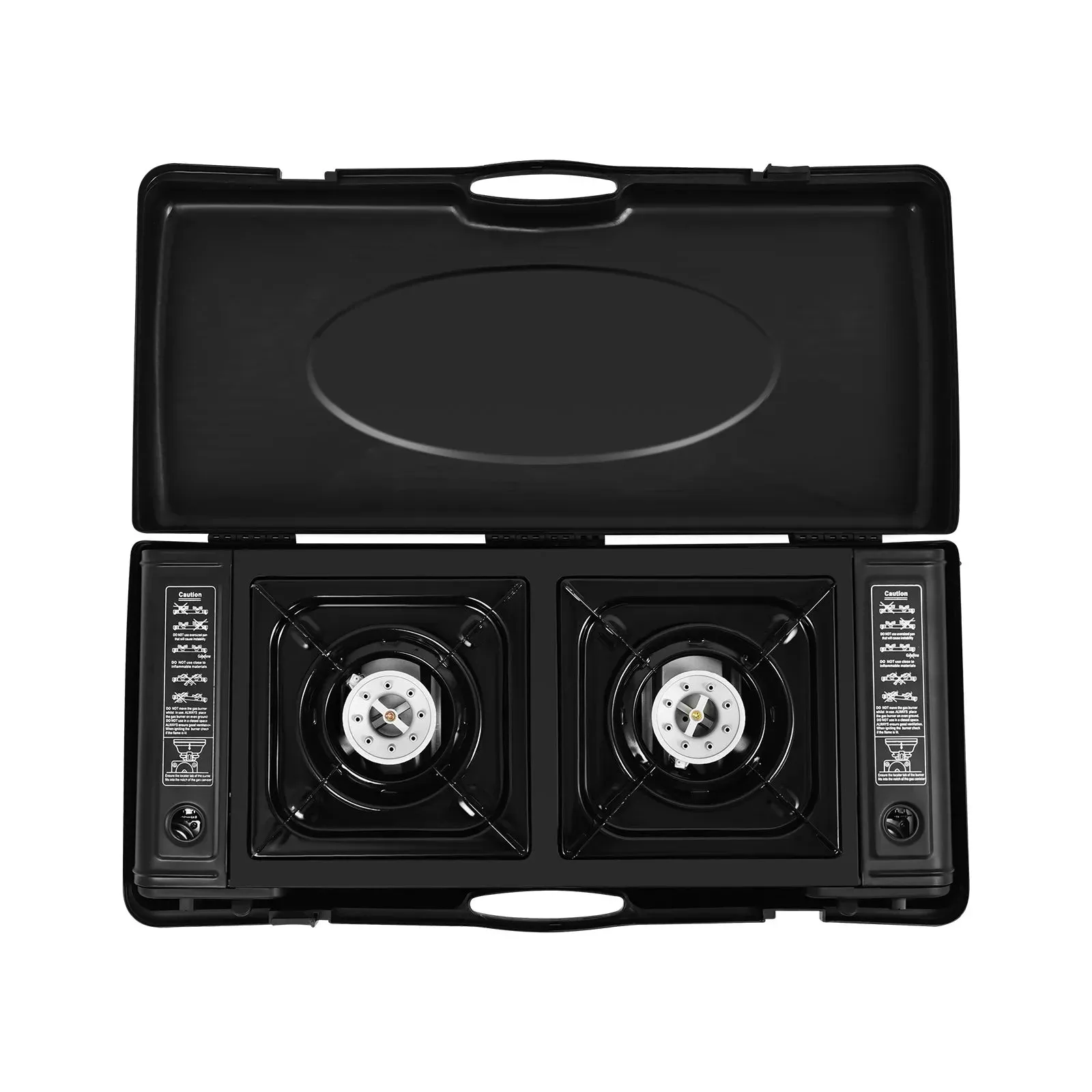 Portable Two Burner Butane Camping Stove