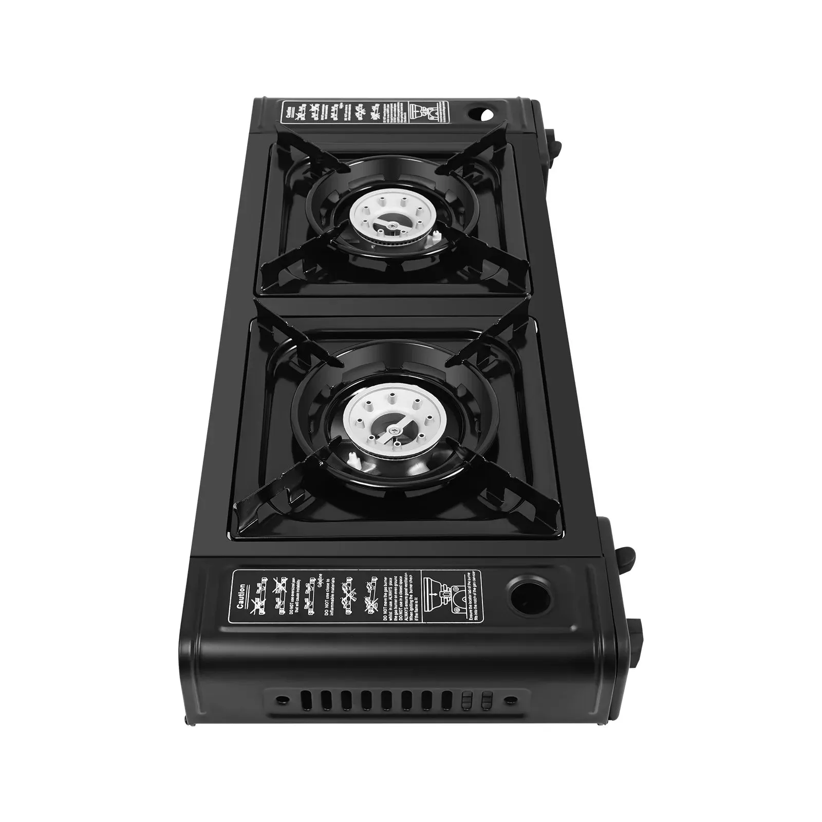 Portable Two Burner Butane Camping Stove