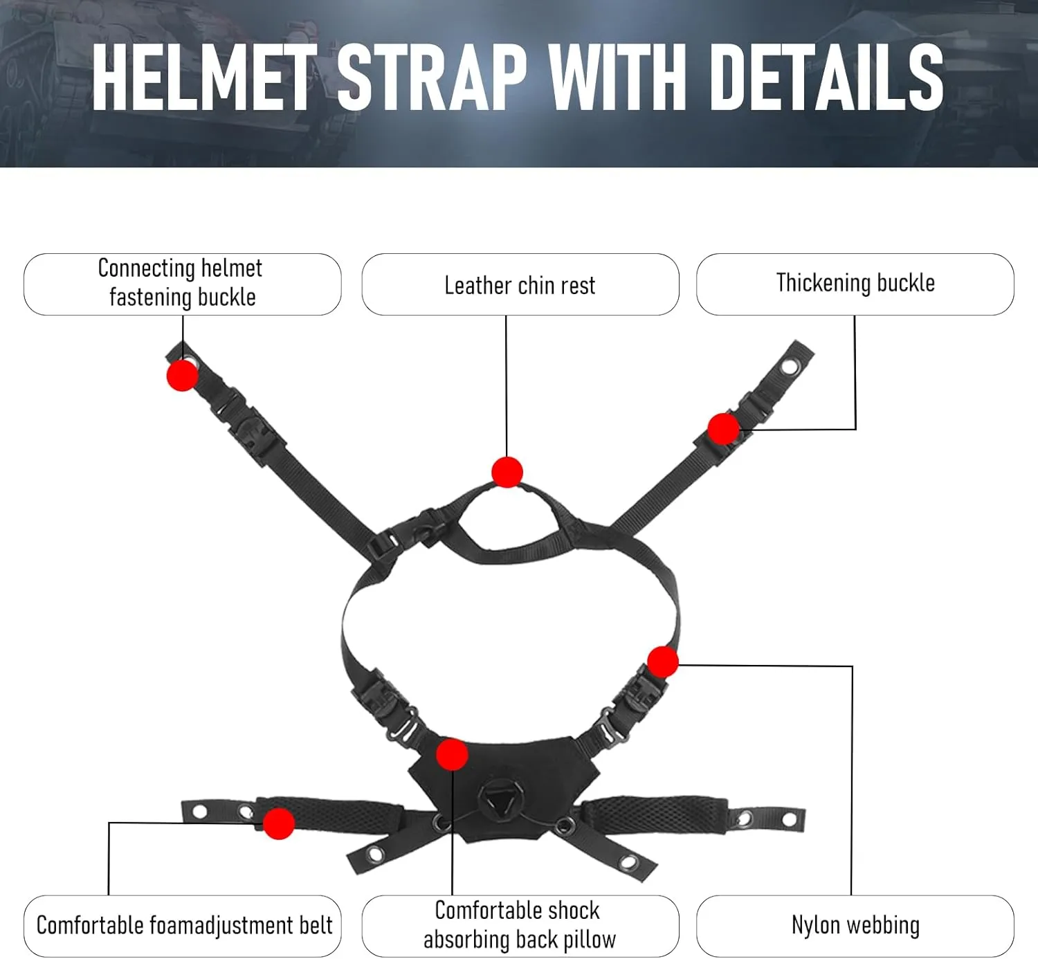 Premium Tactical Helmet Padding Kit