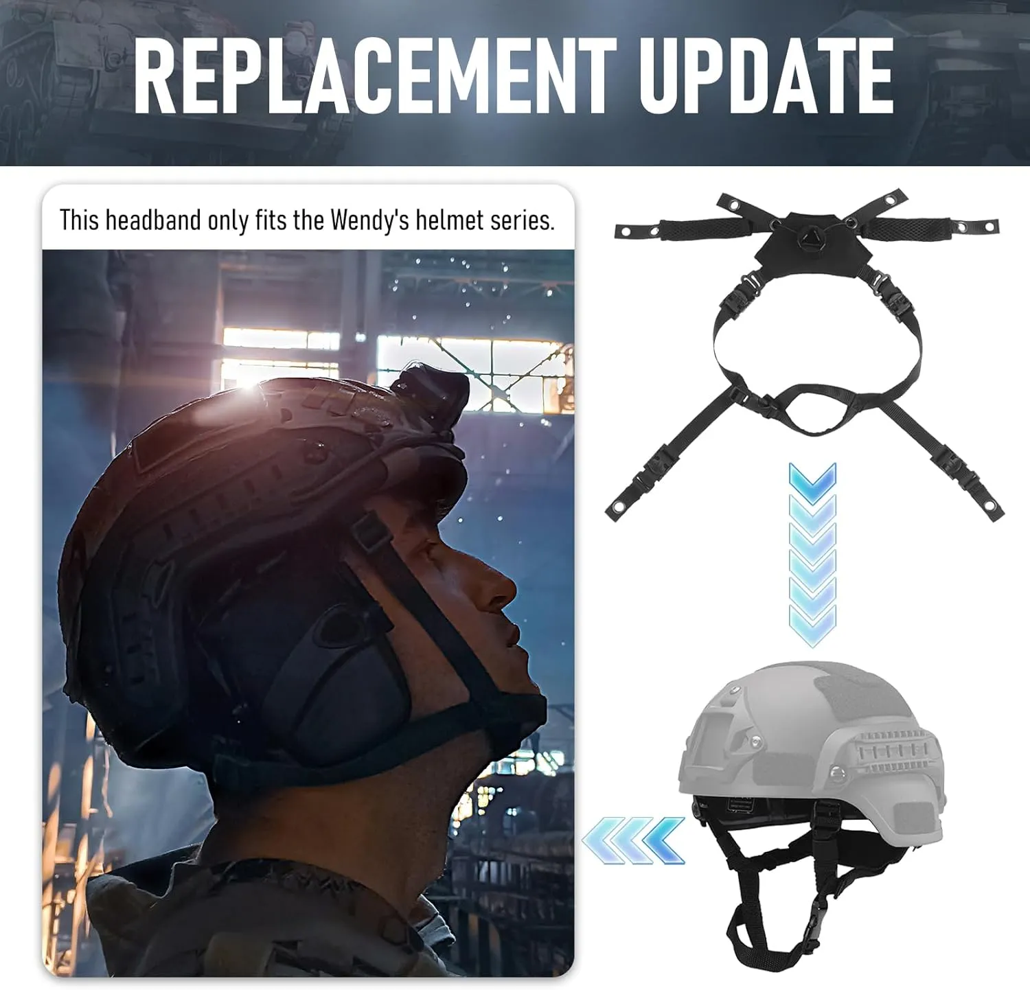 Premium Tactical Helmet Padding Kit