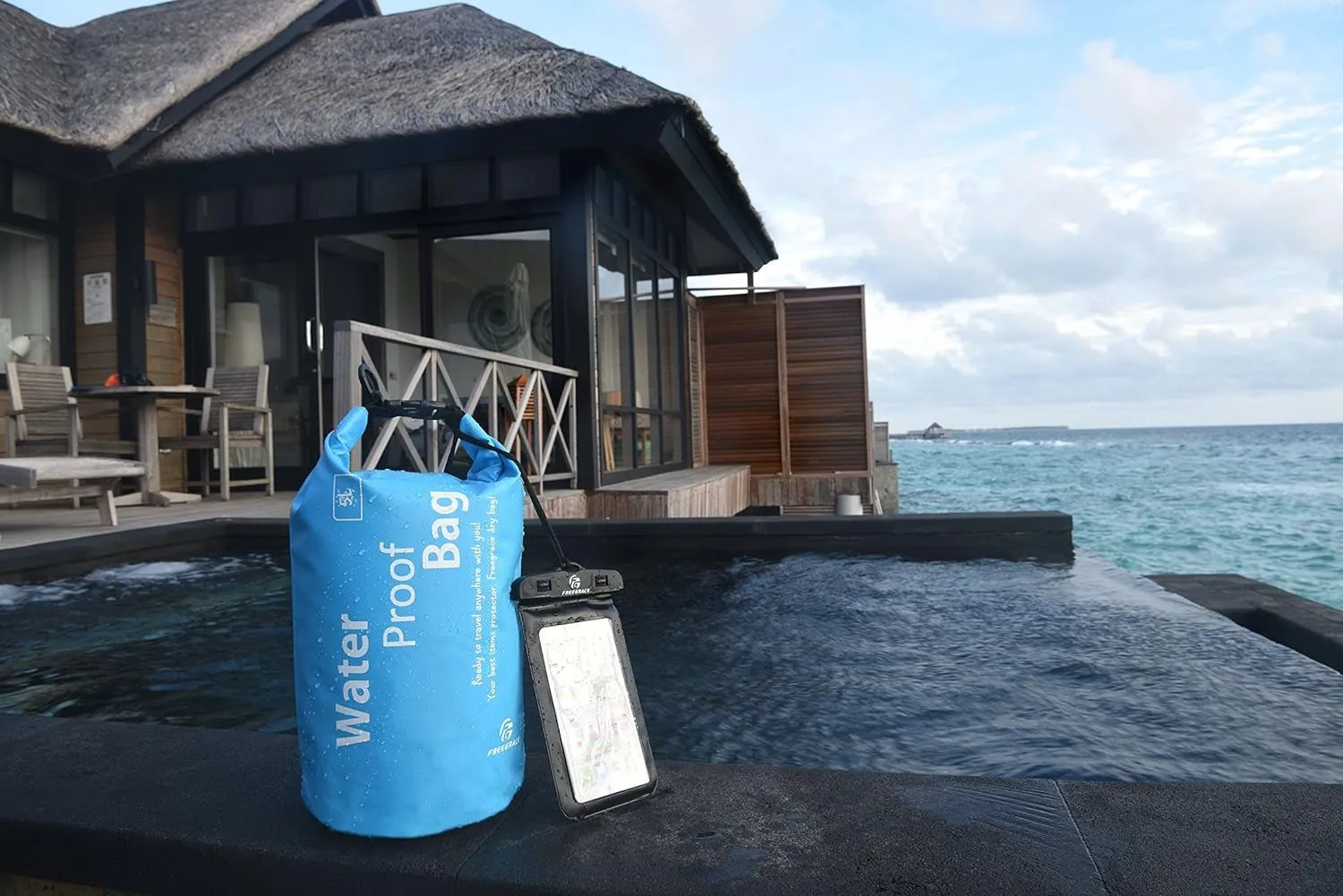 Premium Waterproof Dry Bag Set with Phone Case - 2L to 50L